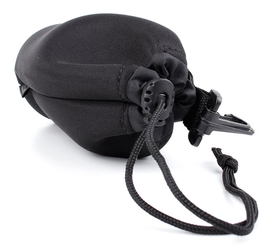 DURAGADGET Padded Black Water-Resistant Carry Pouch for NEW DKnight Magicbox / Magicbox II Portable Bluetooth... N3