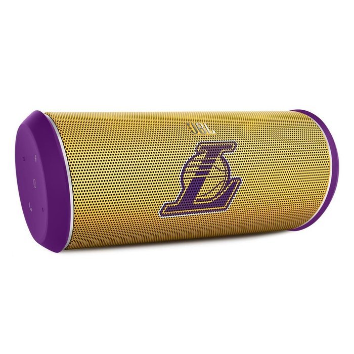 JBL Flip 2 NBA Edition Portable Bluetooth Speaker with Powerbank Built-in (Los Angeles Lakers)