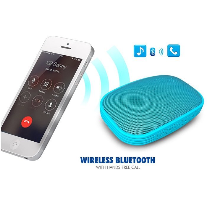 HLS S325 Portable Bluetooth Speaker Mini Wireless Outdoor & Shower Waterproof Speakers with 5W Driver, Mic, FM... N8