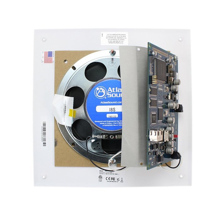 Atlas Sound I8S Ip Speaker System Loudspeaker Baffle Pbc Amp (Enclosure Sold Separately) N2