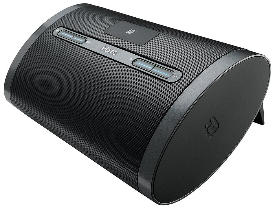 iHome iBN48BC NFC Bluetooth Portable Rechargeable Speaker with Speakerphone