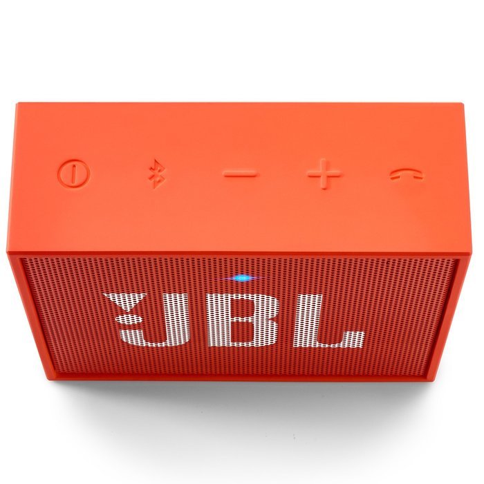 JBL Go Portable Wireless Bluetooth Speaker w/ a Built-in Strap-hook (Orange) N3