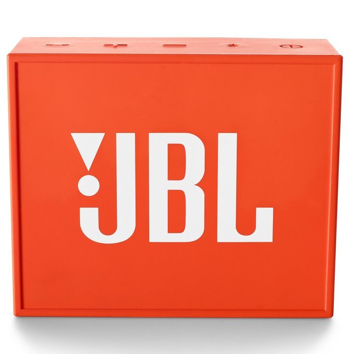 JBL Go Portable Wireless Bluetooth Speaker w/ a Built-in Strap-hook (Orange) N4