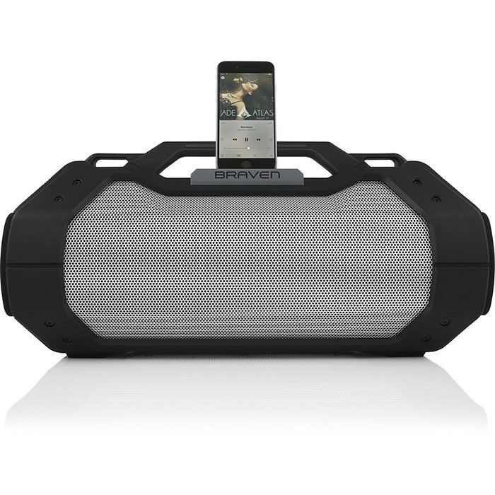 BRAVEN BRV-XXL Large Portable Wireless Bluetooth Speaker [Waterproof][Outdoor] Built-In 15,600mAh Power Bank USB... N4