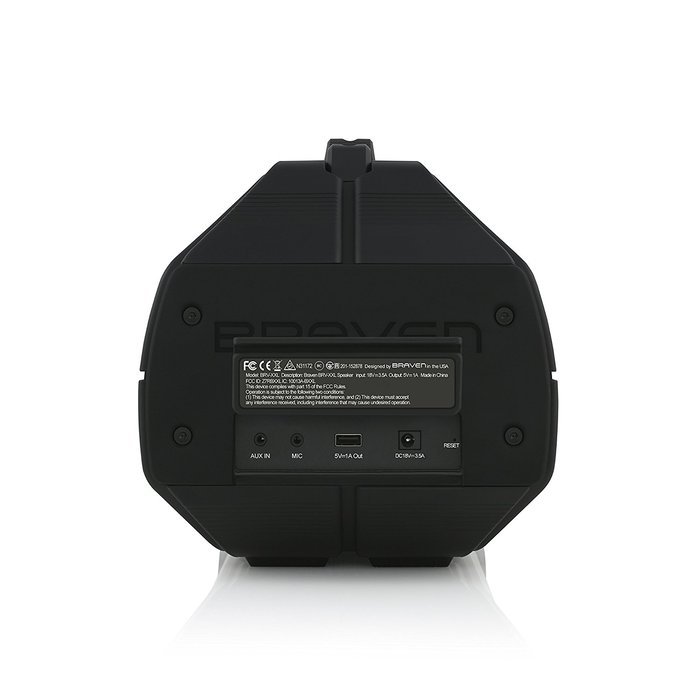 BRAVEN BRV-XXL Large Portable Wireless Bluetooth Speaker [Waterproof][Outdoor] Built-In 15,600mAh Power Bank USB... N11