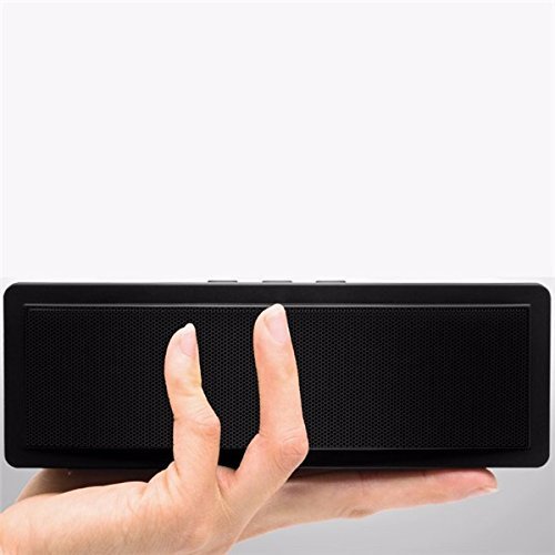 Sansui T18 Wireless Bluetooth Speaker 1200mAh Subwoofer Portable Hands Free Speaker Dual Unit TF Card U Disk (... N6
