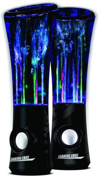 Dancing Water Speakers with AC adapter - Black