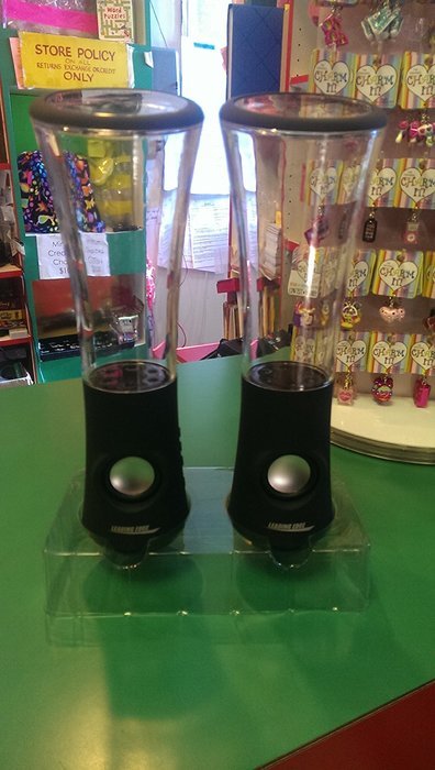Dancing Water Speakers with AC adapter - Black N2
