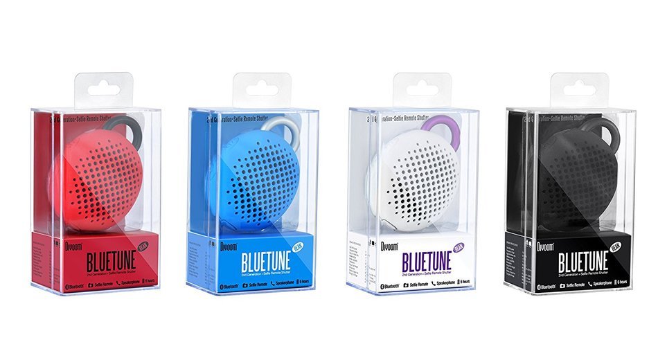 Divoom Bluetune Bean bluetooth Speaker for Smartphones - Retail Packaging - Black N5