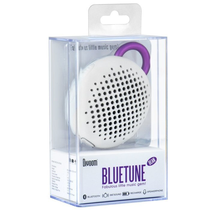 Divoom Bluetune Bean bluetooth Speaker for Smartphones - Retail Packaging - Black N11