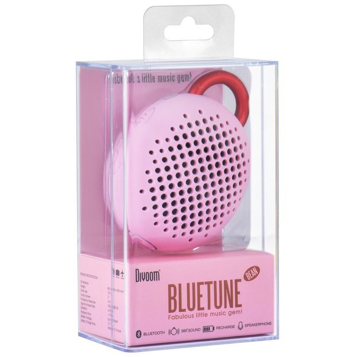 Divoom Bluetune Bean bluetooth Speaker for Smartphones - Retail Packaging - Black N17