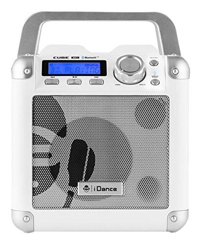 iDance Party Cube 50W Bluetooth Speaker (White)