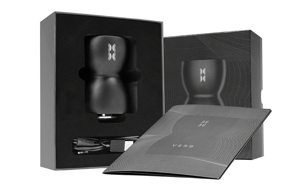 Bass Egg VERB Bluetooth Vibration Speaker - Black N3