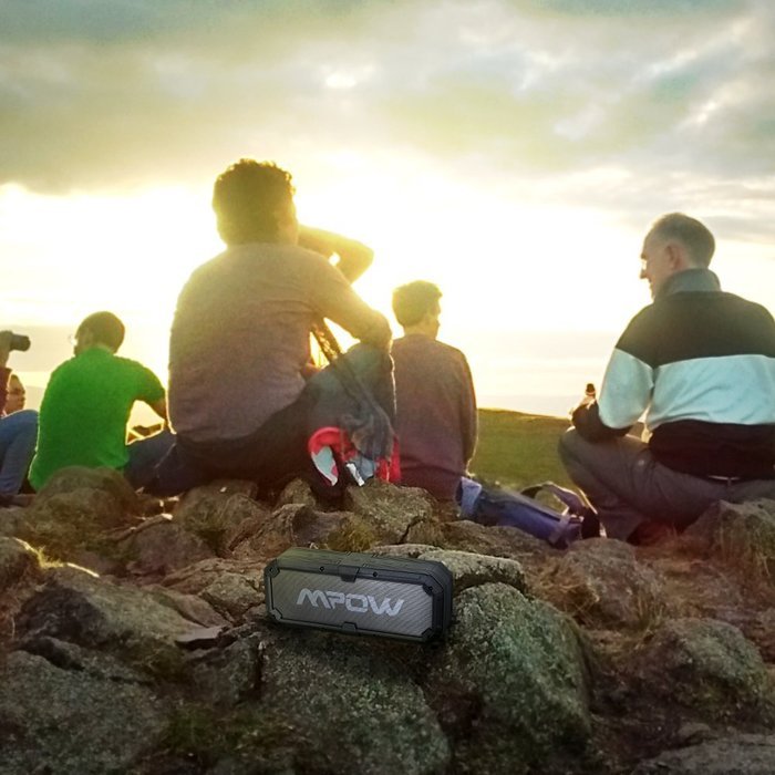 Mpow Portable Bluetooth Speaker Waterproof with 5200mah Power Bank for Outdoor Activities N6