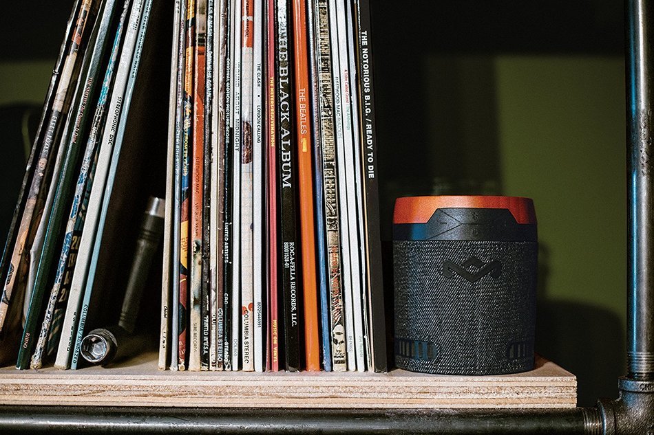 House of Marley EM-JA008-NV Chant BT Portable Wireless Bluetooth Speaker, Navy N14