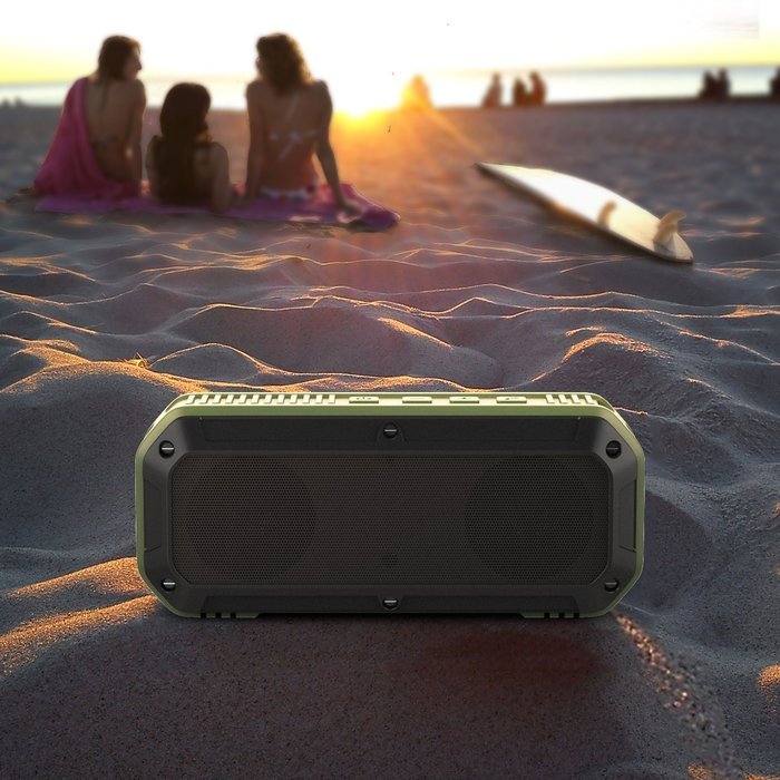 AUKEY Bluetooth Speaker, Outdoor Wireless Speaker with 16 Hours Playtime, Water and Shock Resistant, Dedicated... N3