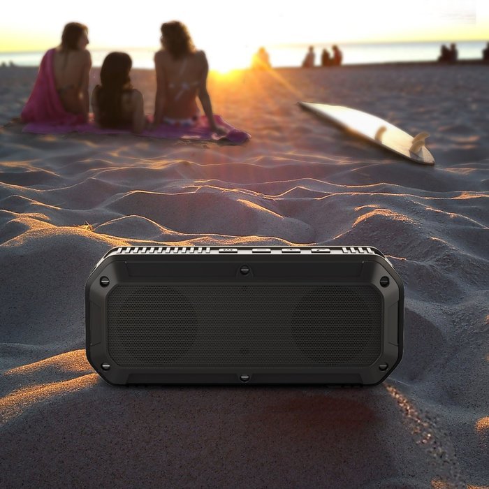 AUKEY Bluetooth Speaker, Outdoor Wireless Speaker with 16 Hours Playtime, Water and Shock Resistant, Dedicated... N10