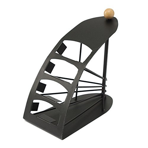 BephaMart 4 Layers Sailing Boat Model Solid Metal Remote Control Holder N6