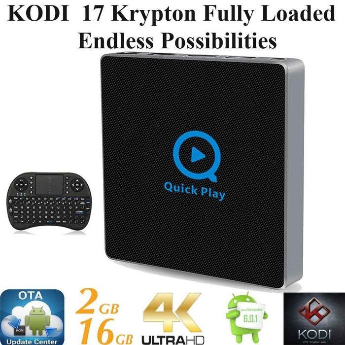 Kukele MXIII-PRO 2GB/16GB Octa Core S912 Android 6.0 Marshmallow TV Box MINI PC [OTA Updater/2.4G+5.8G+11AC WIFI...