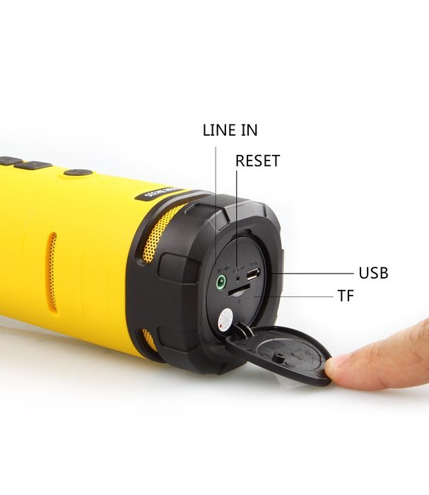 See Me Here BV350 Sport Outdoor Bluetooth Speaker Portable Speaker with 6W Strong Speaker Driver and Passive Bass... N3