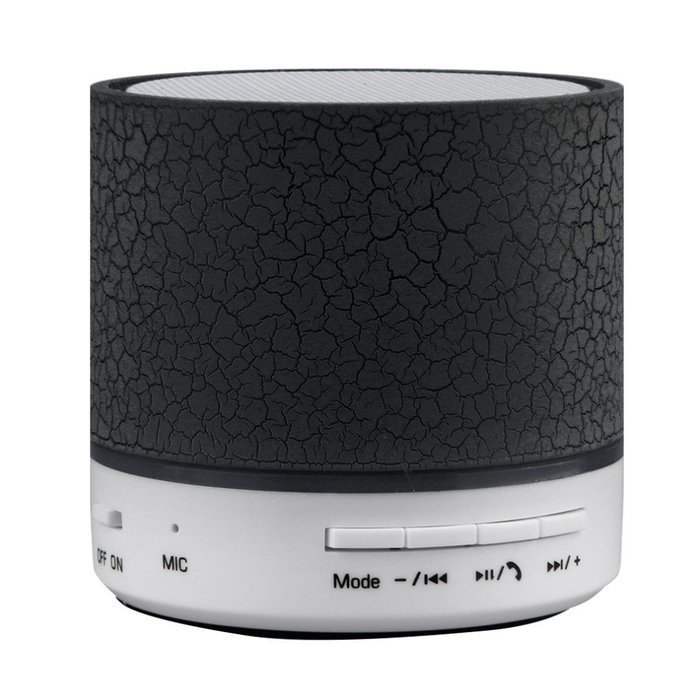 bravolotus Portable LED Light Stereo Wireless Bluetooth Loud Speaker with USB FM SD/TF Functions N14