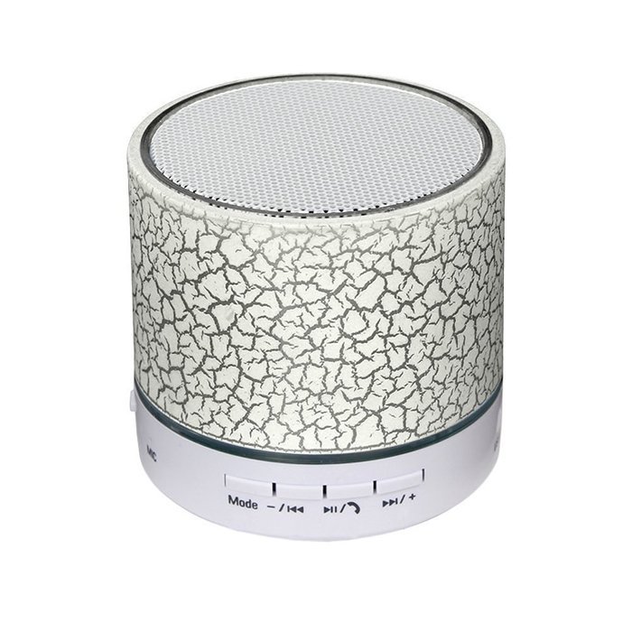 bravolotus Portable LED Light Stereo Wireless Bluetooth Loud Speaker with USB FM SD/TF Functions N16