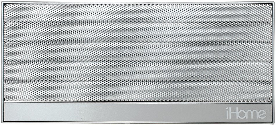 iHome iBN27BX NFC Bluetooth Rechargeable Stereo Mini Speaker in Rubberized Finish, Black N7