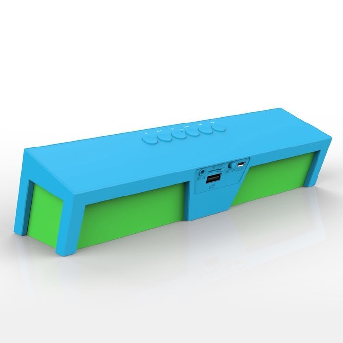 Eachine BAR Portable Bluetooth Wireless Speaker 15 Hours Play, Built in 2200mAh Battery Alarm Clock FM Radio Microphone...