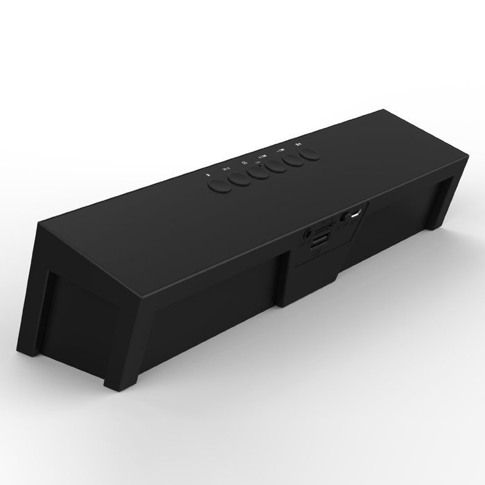 Eachine BAR Portable Bluetooth Wireless Speaker 15 Hours Play, Built in 2200mAh Battery Alarm Clock FM Radio Microphone... N7