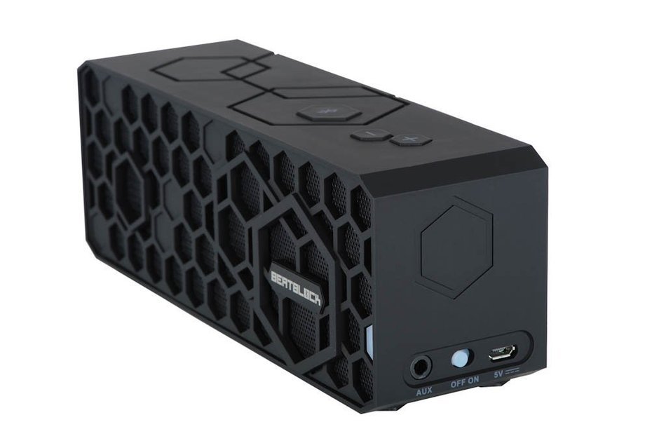 Tech-Life BeatBlock - Wireless Bluetooth Speaker: Rechargeable, Ultra-Durable and Splashproof (Bombproof Rubber... N5