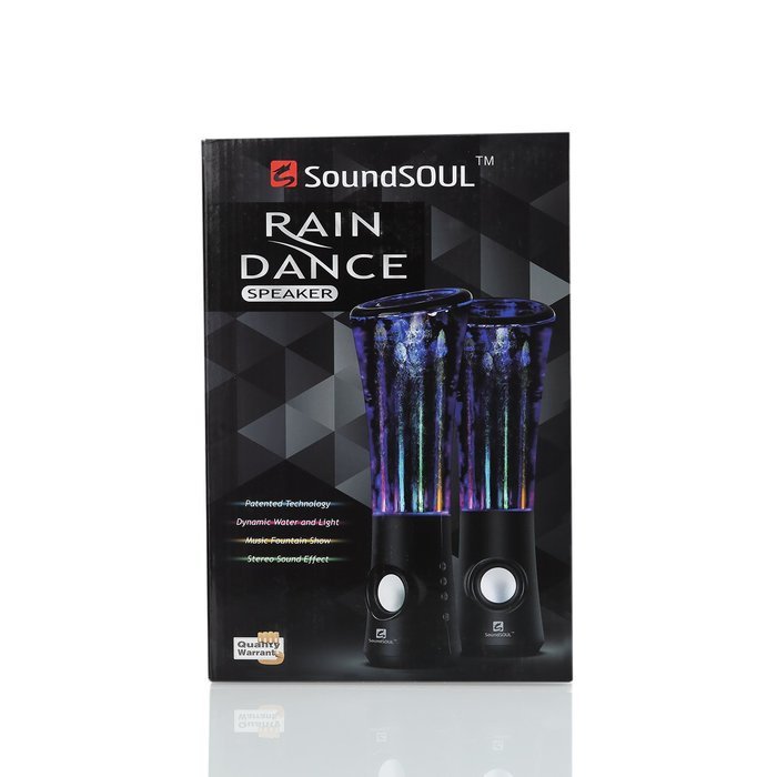 SoundSOUL Fountain Dancing Bluetooth Speakers, Black N6