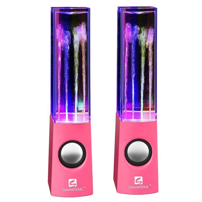 SoundSOUL Fountain Dancing Bluetooth Speakers, Black N17