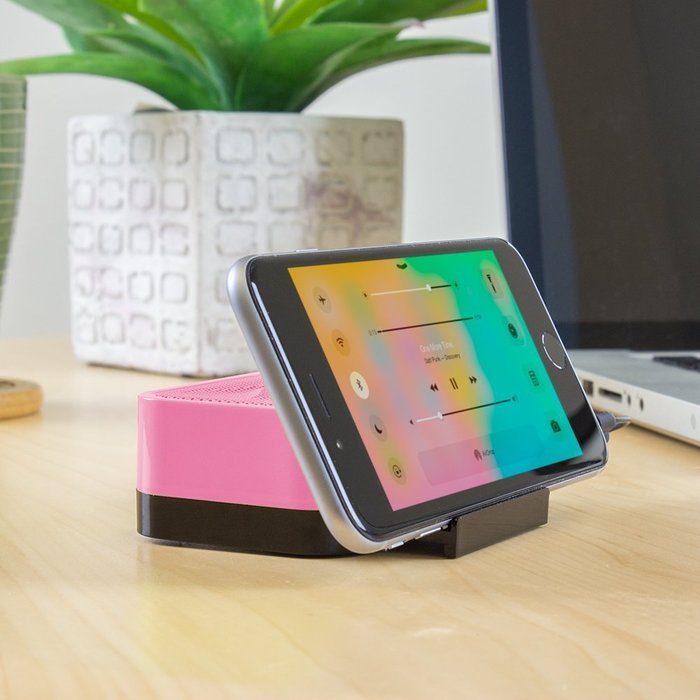 Satechi iFit-1 Ultra-Portable Rechargeable Speaker Stand 3W Output and 6 hour Rechargeable Battery for Smartphones... N22