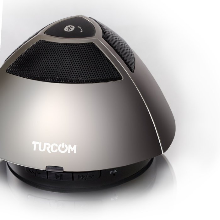 Turcom Bluetooth Speaker Portable Wireless Mobile Mini Speaker, 5W Dual Coil Driver, 360 Degree Sound, Enhanced... N2
