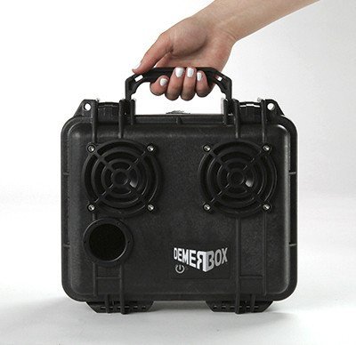 DemerBox - Rugged, Waterproof, Bluetooth Speaker (Barrow Black) N3