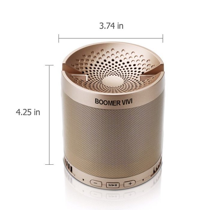 BOOMER VIVI Portable Bluetooth Speaker with Stand, HIFI, Enhanced Bass Wireles Rechargeable Speaker With Handsfree... N3