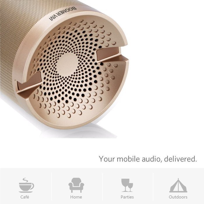 BOOMER VIVI Portable Bluetooth Speaker with Stand, HIFI, Enhanced Bass Wireles Rechargeable Speaker With Handsfree... N5
