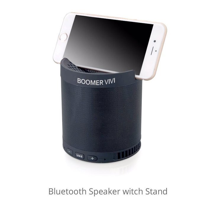 BOOMER VIVI Portable Bluetooth Speaker with Stand, HIFI, Enhanced Bass Wireles Rechargeable Speaker With Handsfree... N19