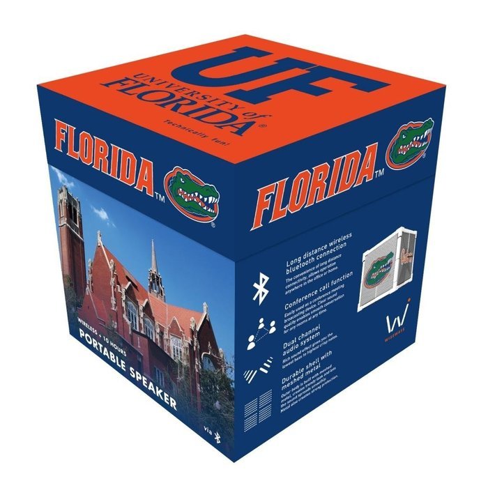 Wiseways Kube Bluetooth Collegiate Speaker for University of Florida Gators N2