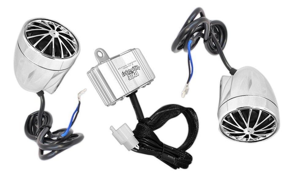 Pyle PLMCA31BT 400-Watt Motorcycle Weatherproof Bluetooth Sound System with Speakers, Amplifier and 3.5mm iPod... N3