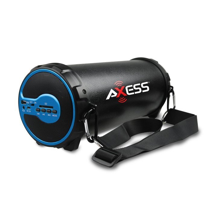 AXESS 2.1 HIFI Bluetooth Speaker with 3" Subwoofer (Red) N4