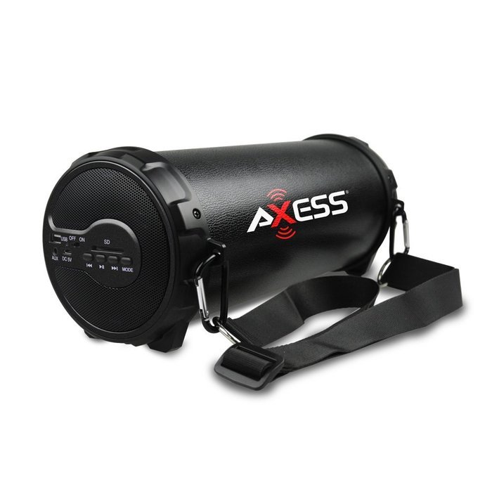 AXESS 2.1 HIFI Bluetooth Speaker with 3" Subwoofer (Red) N7