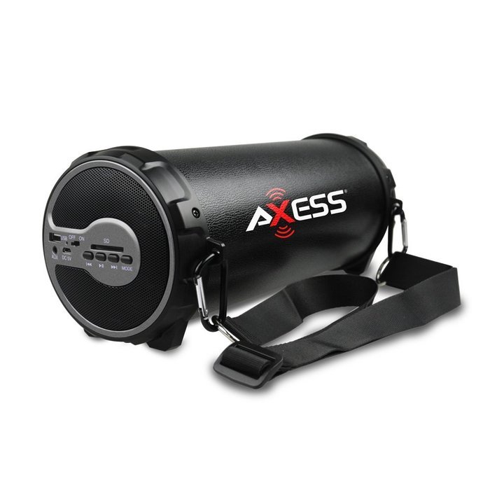 AXESS 2.1 HIFI Bluetooth Speaker with 3" Subwoofer (Red) N10