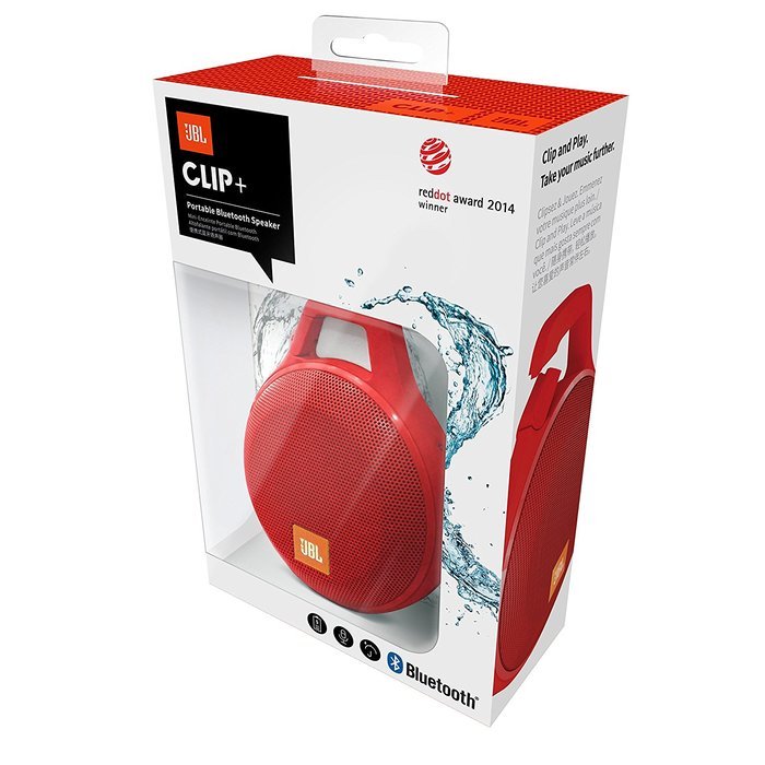 JBL Clip+ Splashproof Portable Bluetooth Speaker (Black) N13