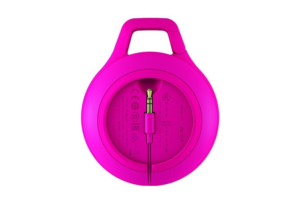 JBL Clip+ Splashproof Portable Bluetooth Speaker (Black) N48