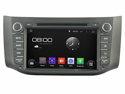 YANGCAN 1024*600 4-core HD 2 din 8" Android 5.1 Car PC Radio DVD GPS Navi for Nissan SYLPHY / B17 2012-2014 With... N2