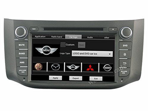 YANGCAN 1024*600 4-core HD 2 din 8" Android 5.1 Car PC Radio DVD GPS Navi for Nissan SYLPHY / B17 2012-2014 With... N4
