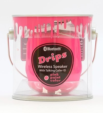 Hip Bluetooth Drips Speaker With Built-In Microphone PINK N2