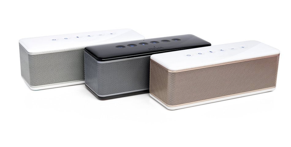 RIVA S Premium Wireless Bluetooth Speaker (Black) N4