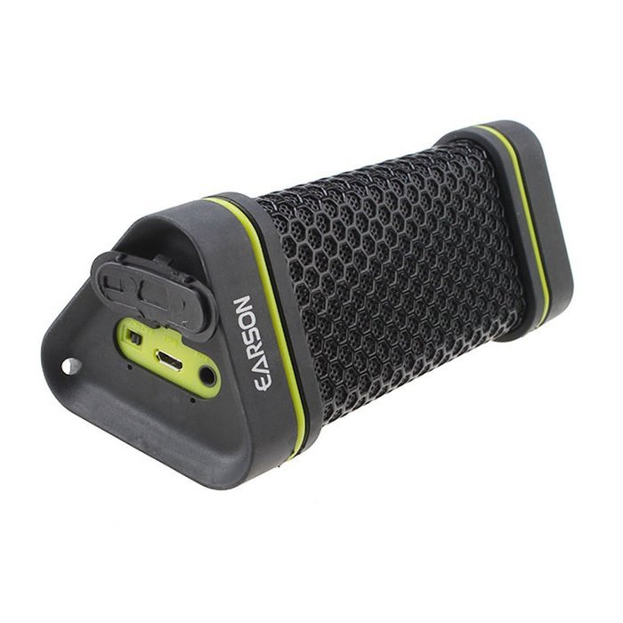 EARSON 3.5MM Jack Black Waterproof Shockproof Wireless Bluetooth Speaker For ipod iphone4/4s/5 Samsung Galaxy...